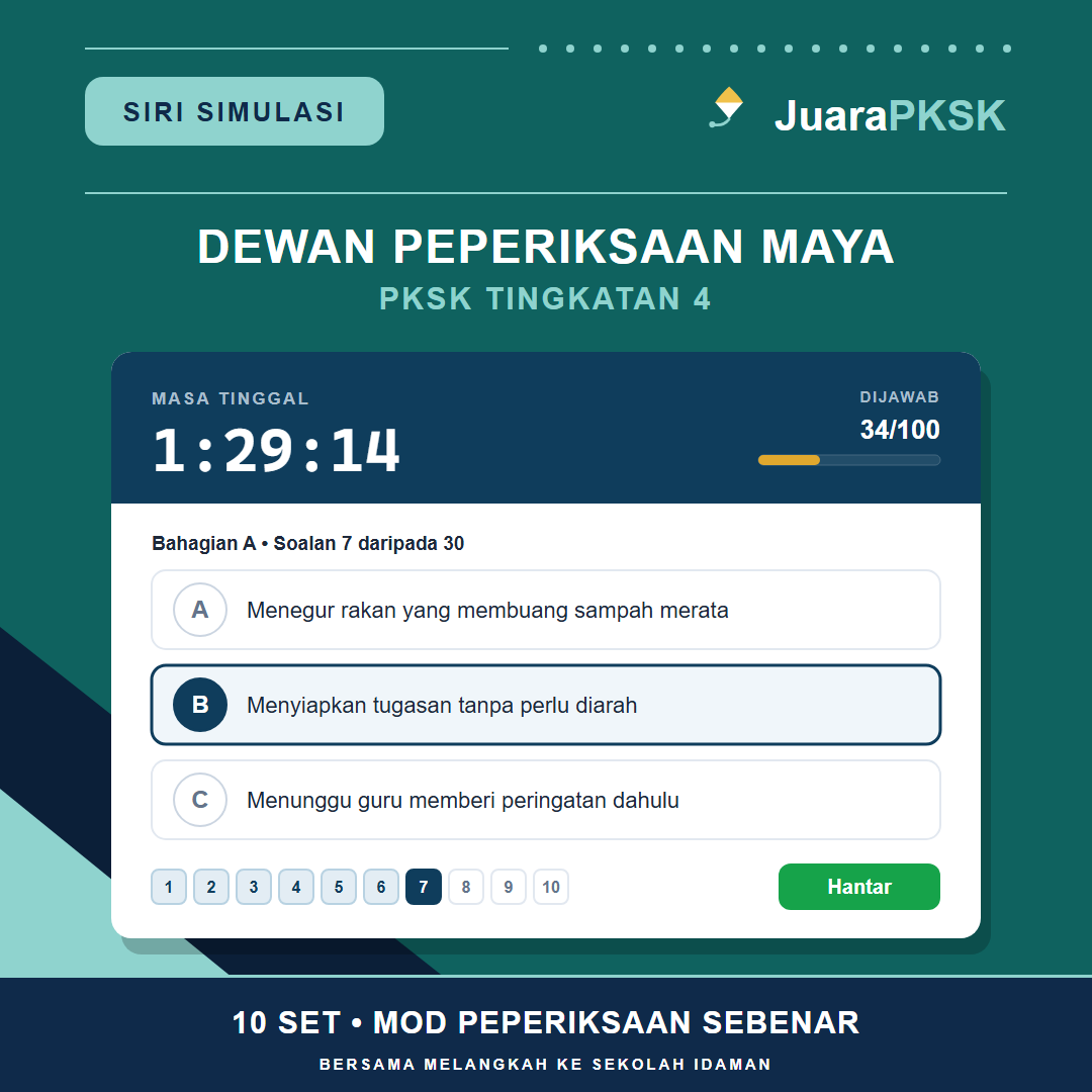 Dewan Peperiksaan Maya Tingkatan 4